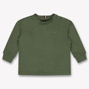 Tommy Hilfiger Bébé Garçons T-shirt Armée