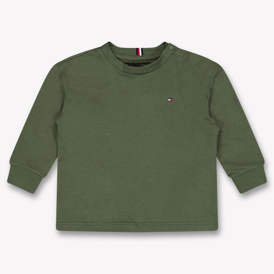 Tommy Hilfiger Bébé Garçons T-shirt Armée