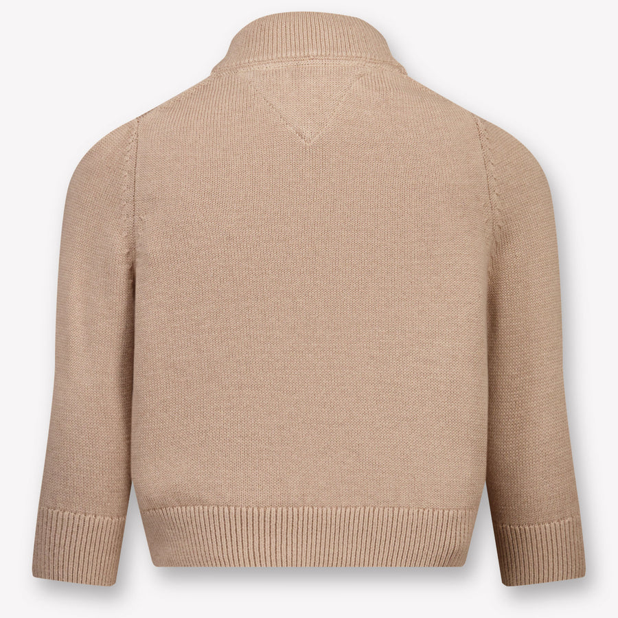 Tommy Hilfiger Bébé Garçons Pull Beige