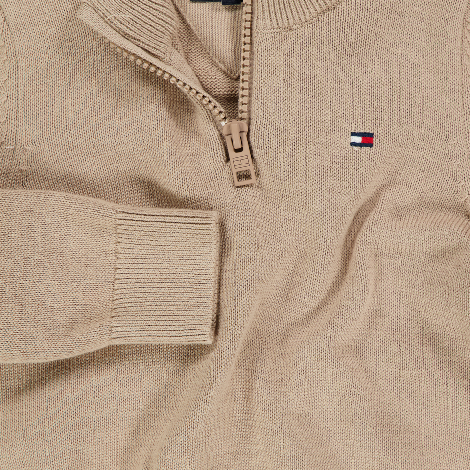 Tommy Hilfiger Baby Jongens Trui In Beige
