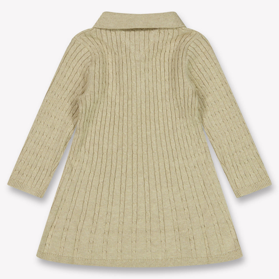 Tommy Hilfiger Baby Mädchen Kleid Beige