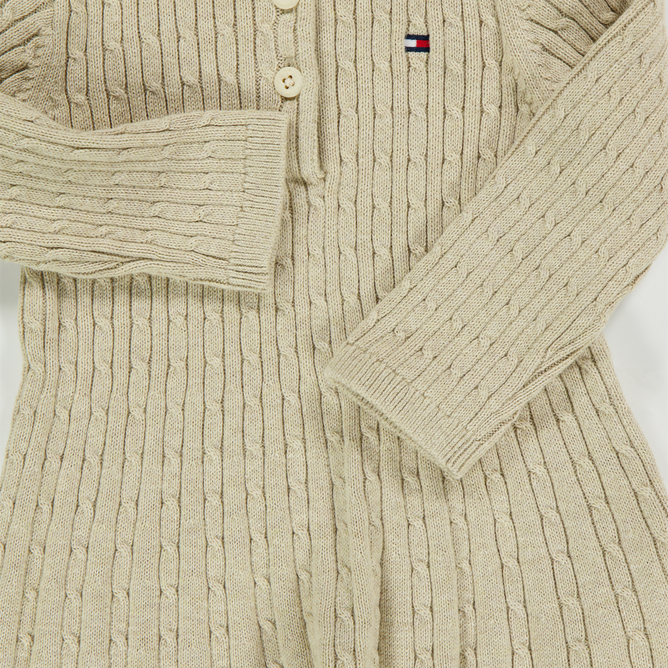 Tommy Hilfiger Baby Mädchen Kleid Beige