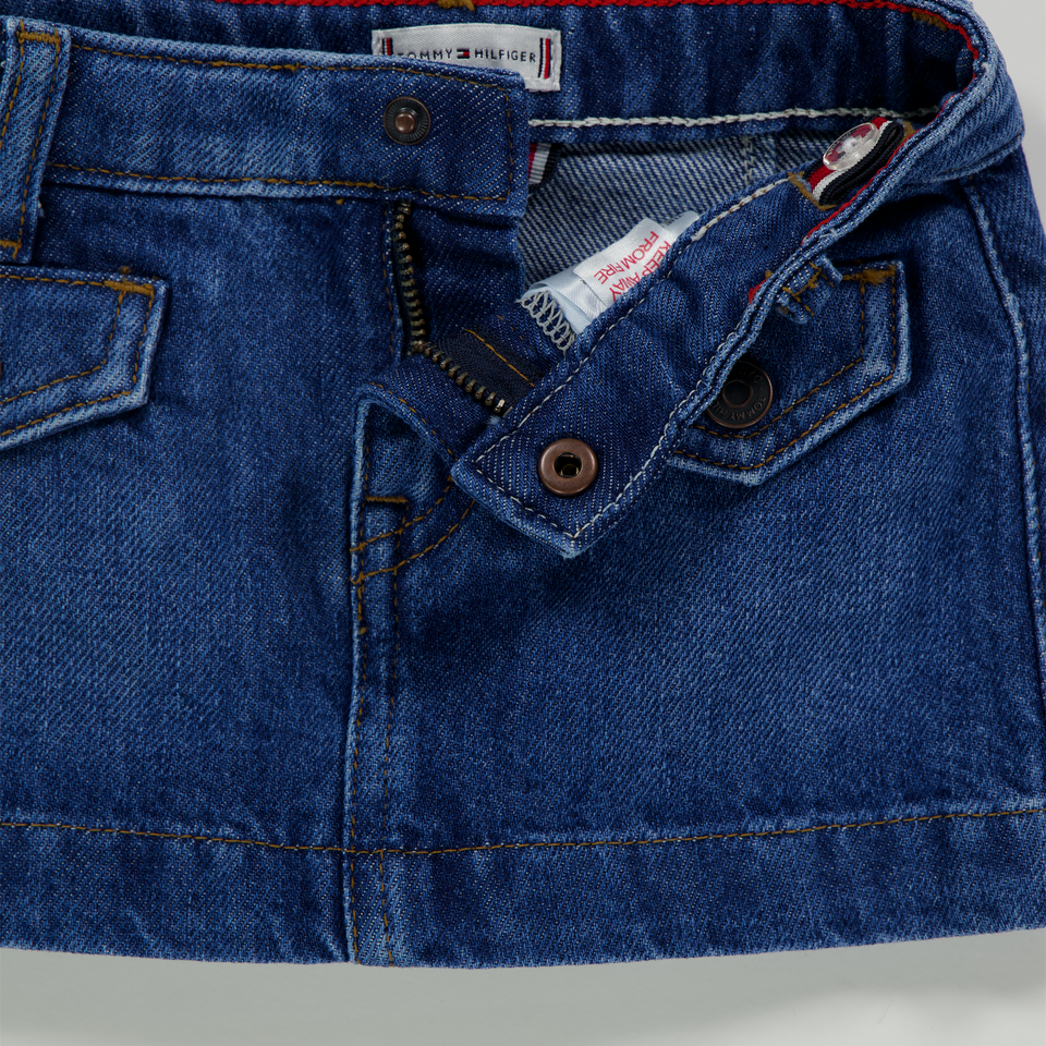 Tommy Hilfiger Bebé Chicas Falda Azul