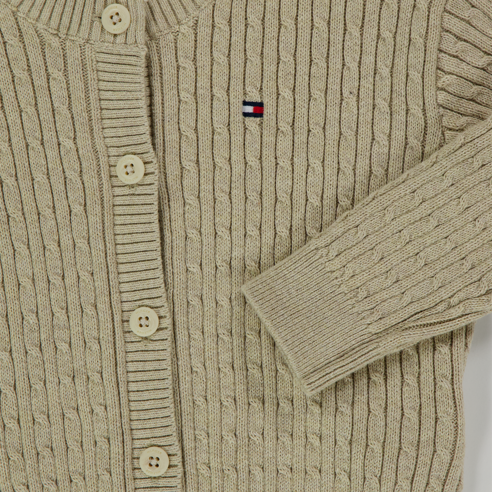 Tommy Hilfiger Baby Mädchen Weste Beige