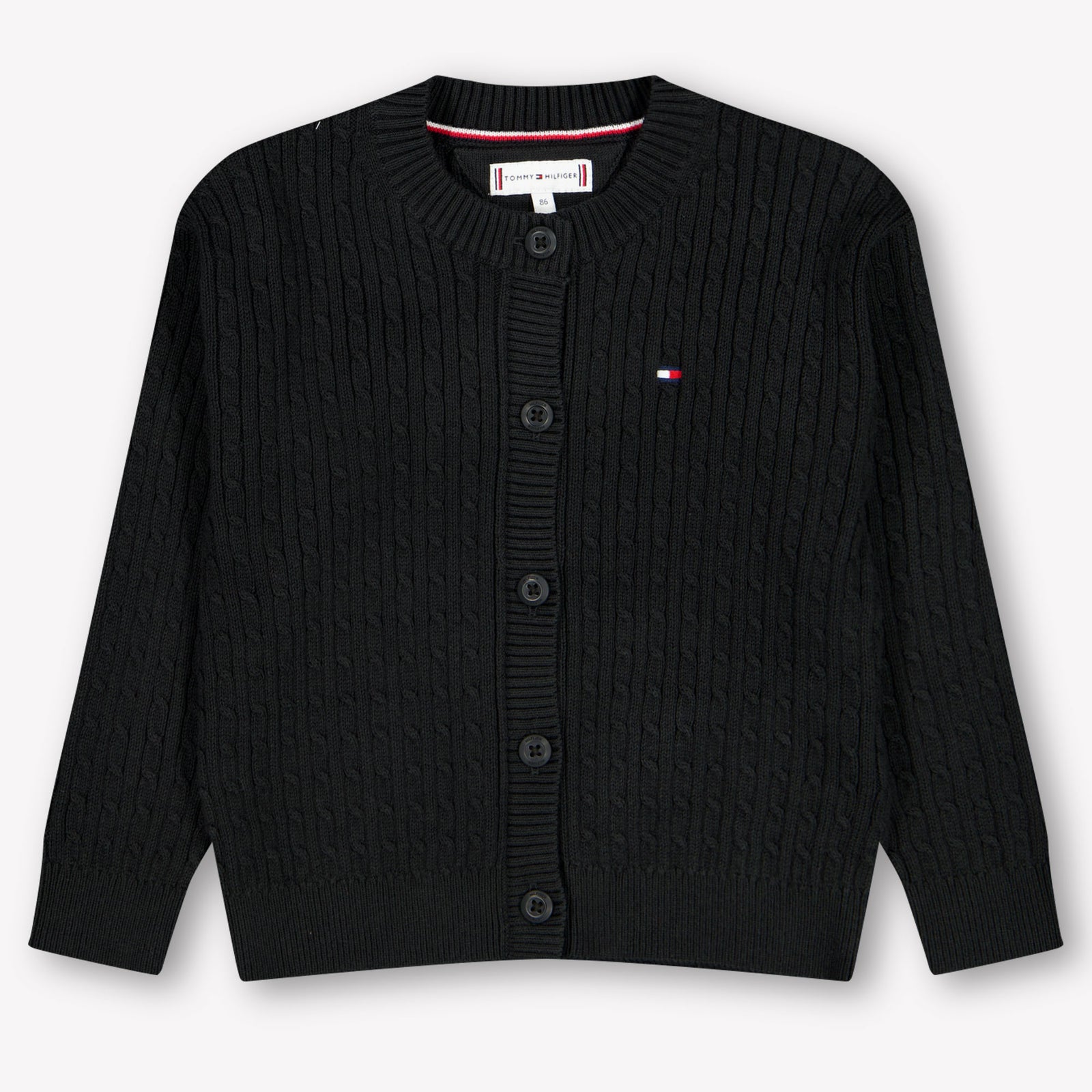 Tommy Hilfiger Bebé Chicas Chaleco Negro