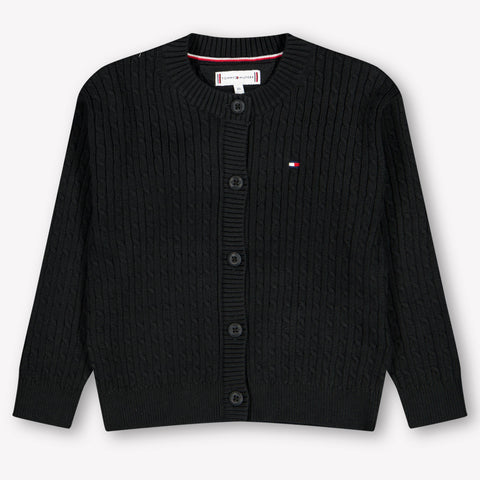 Tommy Hilfiger Bebé Chicas Chaleco Negro