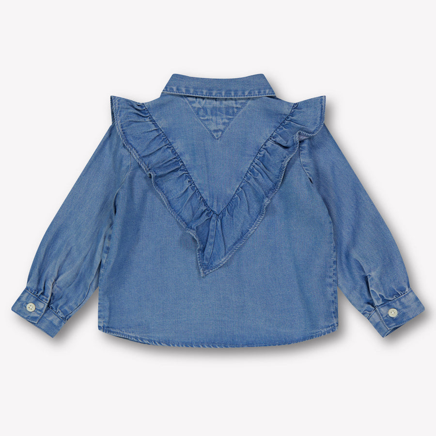 Tommy Hilfiger Baby Meisjes Blouse In Blauw