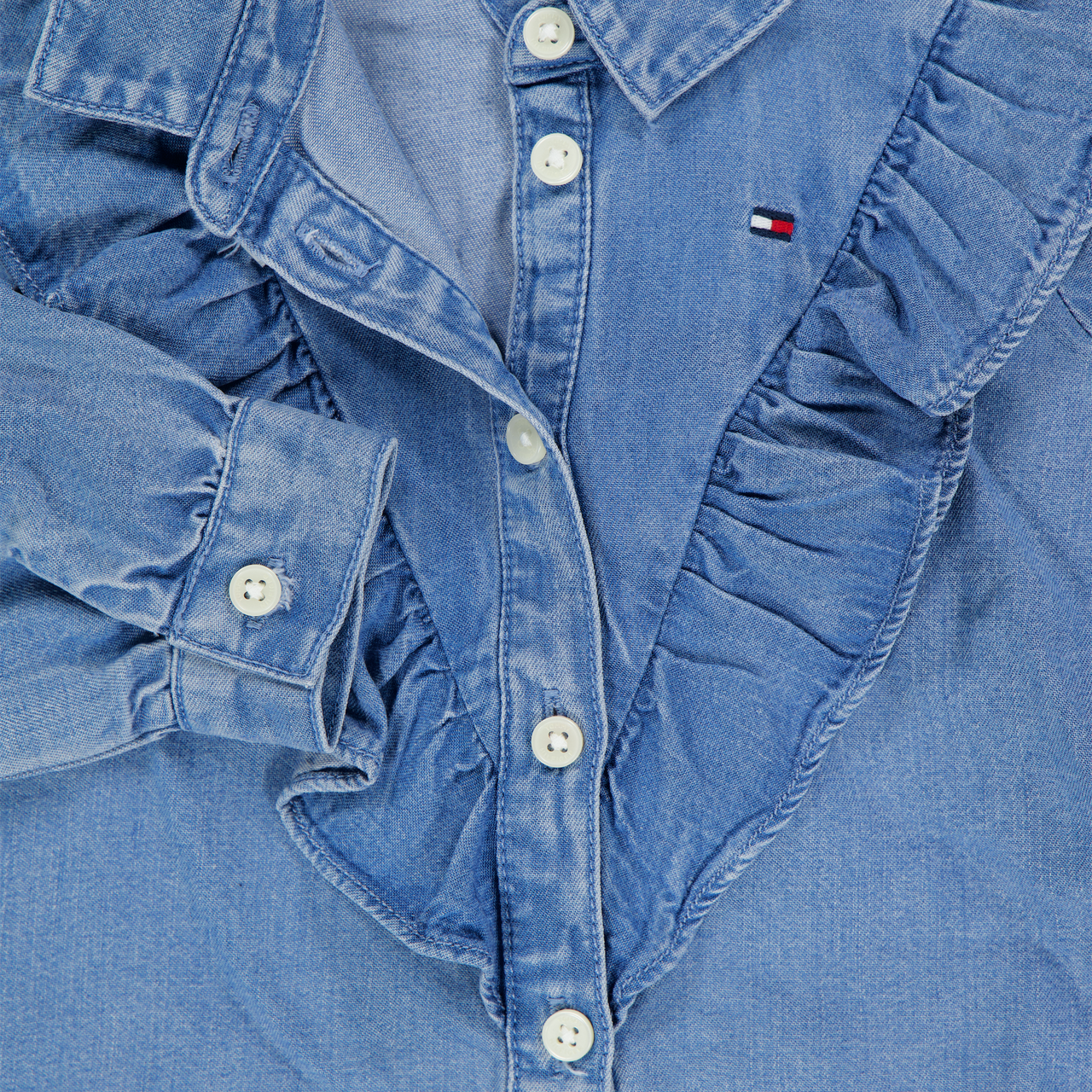 Tommy Hilfiger Baby Meisjes Blouse In Blauw