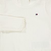Tommy Hilfiger Baby Meisjes T-Shirt In Off White