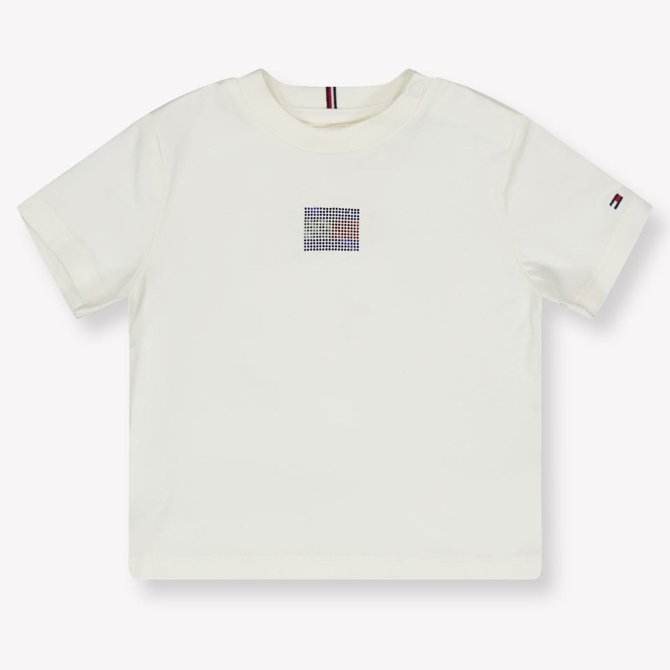 Tommy Hilfiger Bébé Filles T-shirt en blanc
