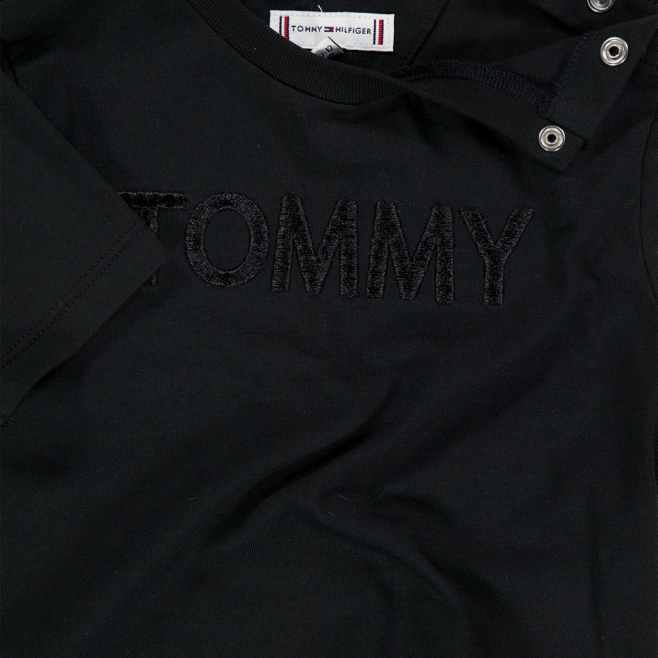 Tommy Hilfiger Bébé Filles T-shirt Noir