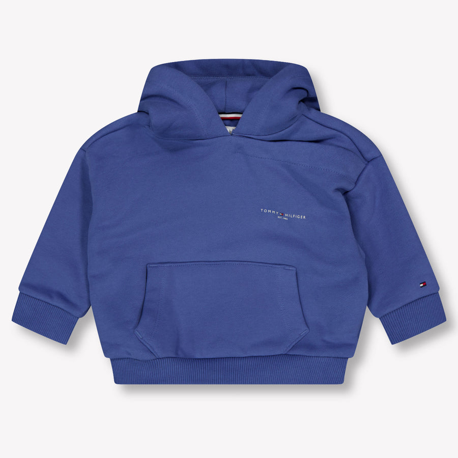 Tommy Hilfiger Bébé Unisexe Pull Bleu