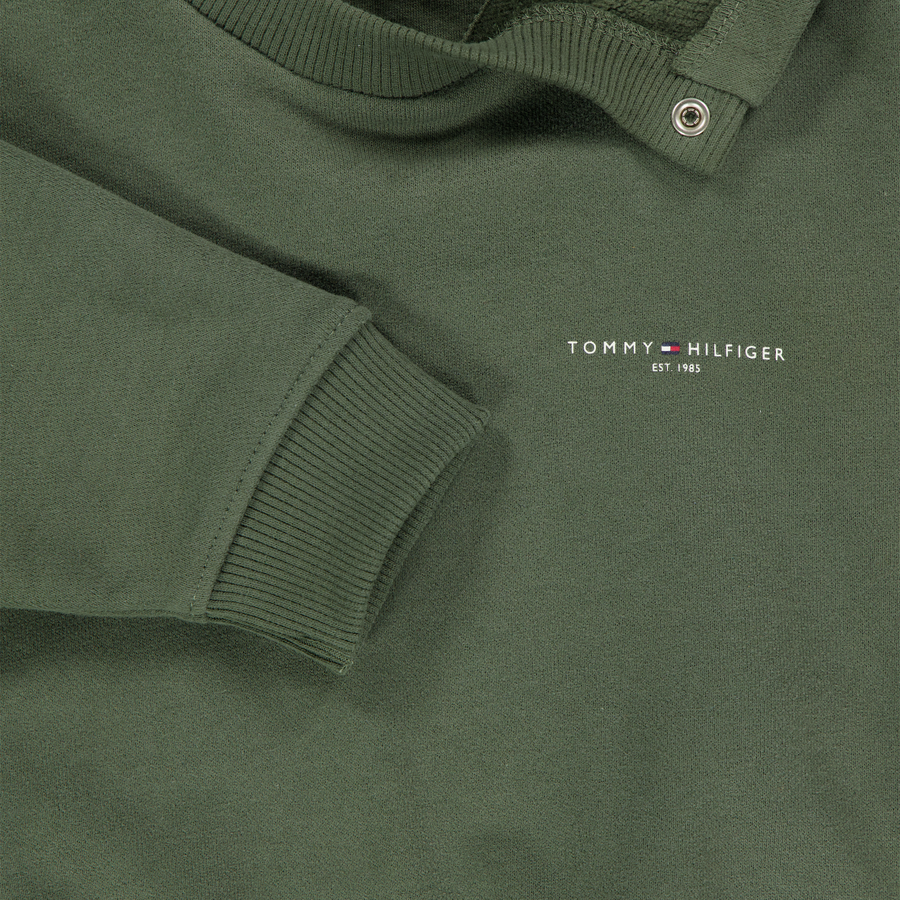 Tommy Hilfiger Bébé Unisexe Pull Armée