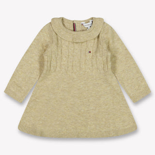 Tommy Hilfiger Bébé Filles Robe Beige