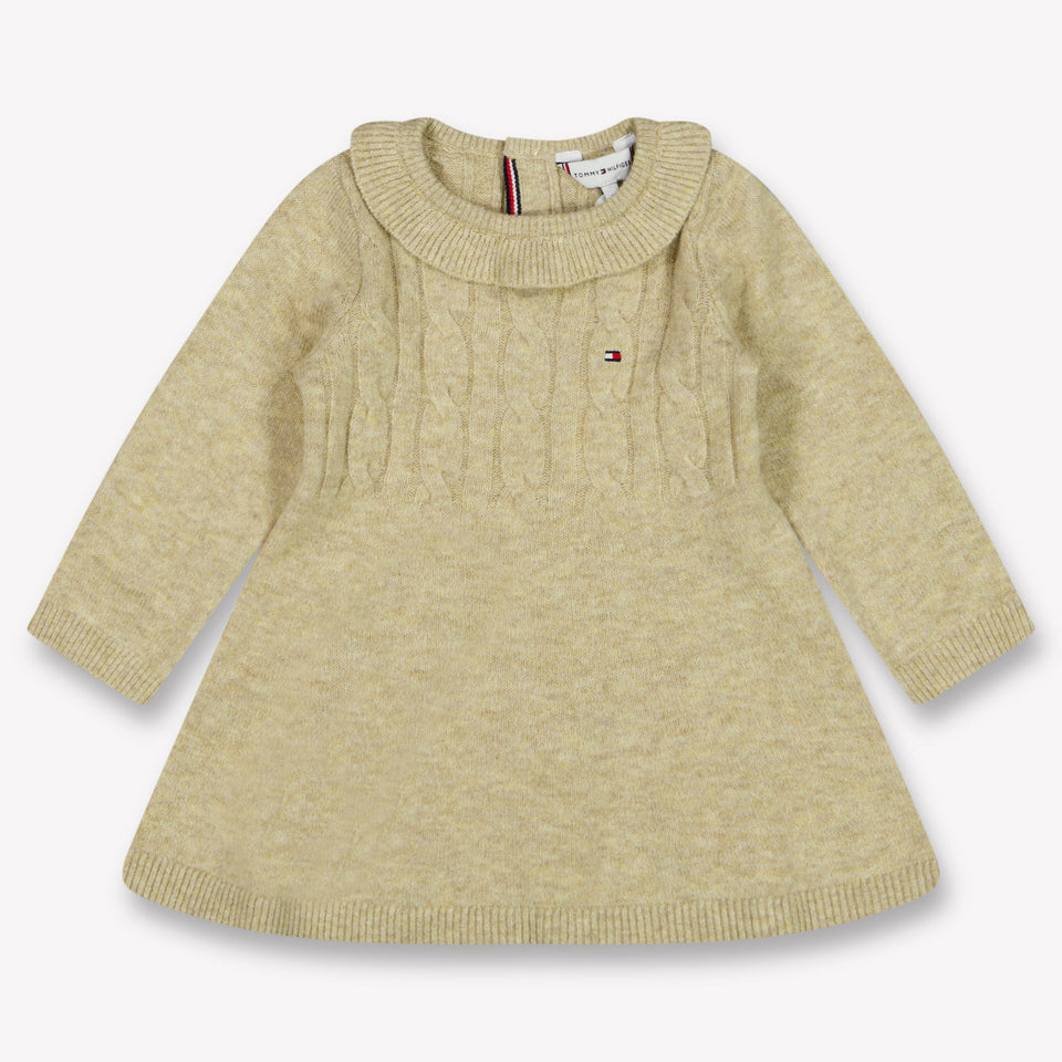 Tommy Hilfiger Bébé Filles Robe Beige