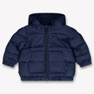 Tommy Hilfiger Bébé Unisexe Veste d'hiver Navy