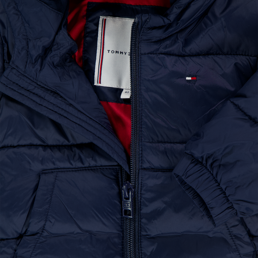 Tommy Hilfiger Bébé Unisexe Veste d'hiver Navy