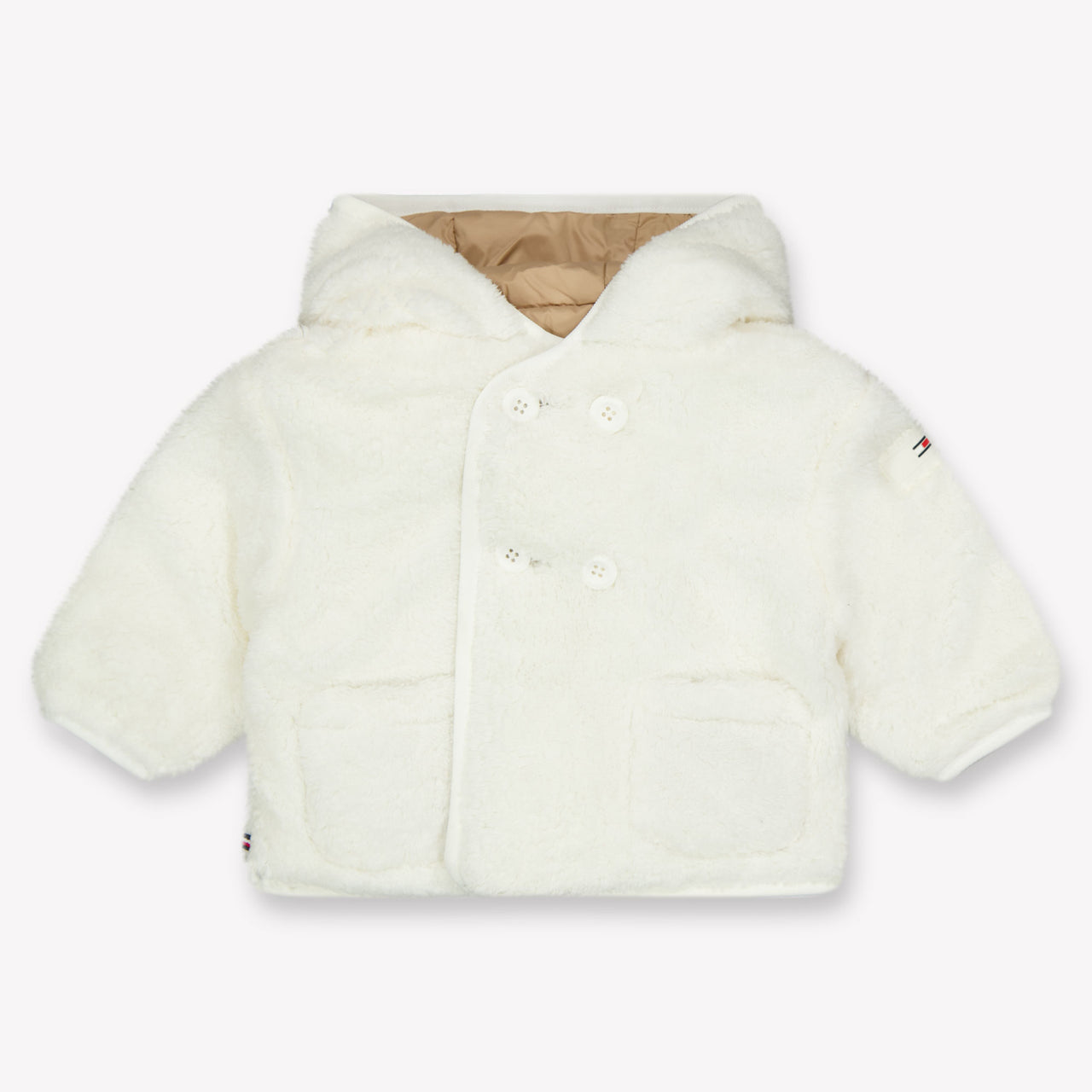 Tommy Hilfiger Bébé Unisexe Veste d'hiver en blanc