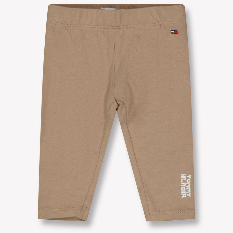 Tommy Hilfiger Bébé Filles Leggings Beige