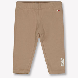 Tommy Hilfiger Bébé Filles Leggings Beige