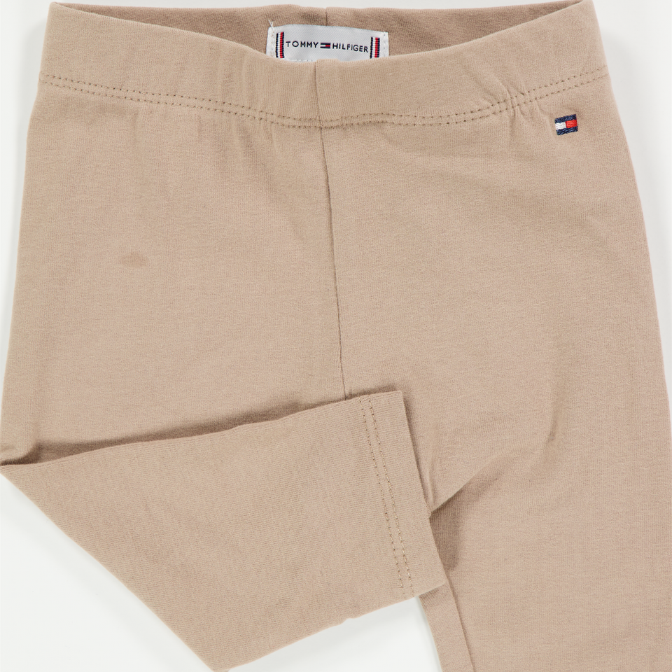 Tommy Hilfiger Bébé Filles Leggings Beige
