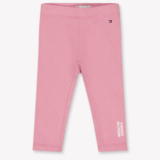 Tommy Hilfiger Bébé Filles Leggings Rose