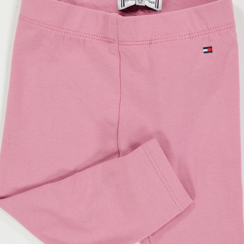 Tommy Hilfiger Bebé Chicas Leggings en Rosa