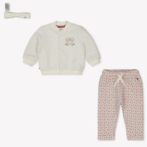 Tommy Hilfiger Bambino Ragazze Immettere Off White
