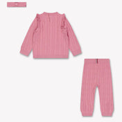 Tommy Hilfiger Bambino Ragazze Immettere Rosa Scuro