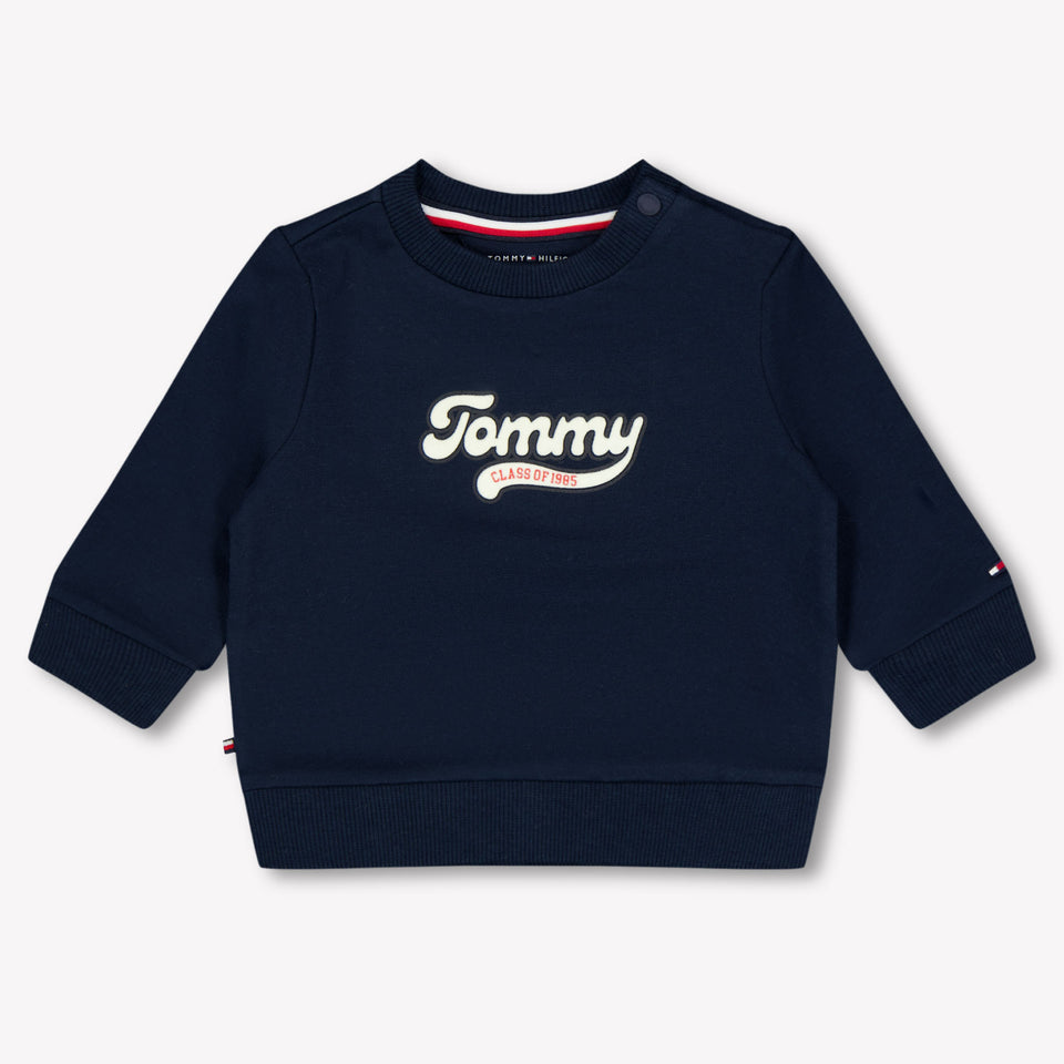 Tommy Hilfiger Baby Jongens Joggingpak In Navy