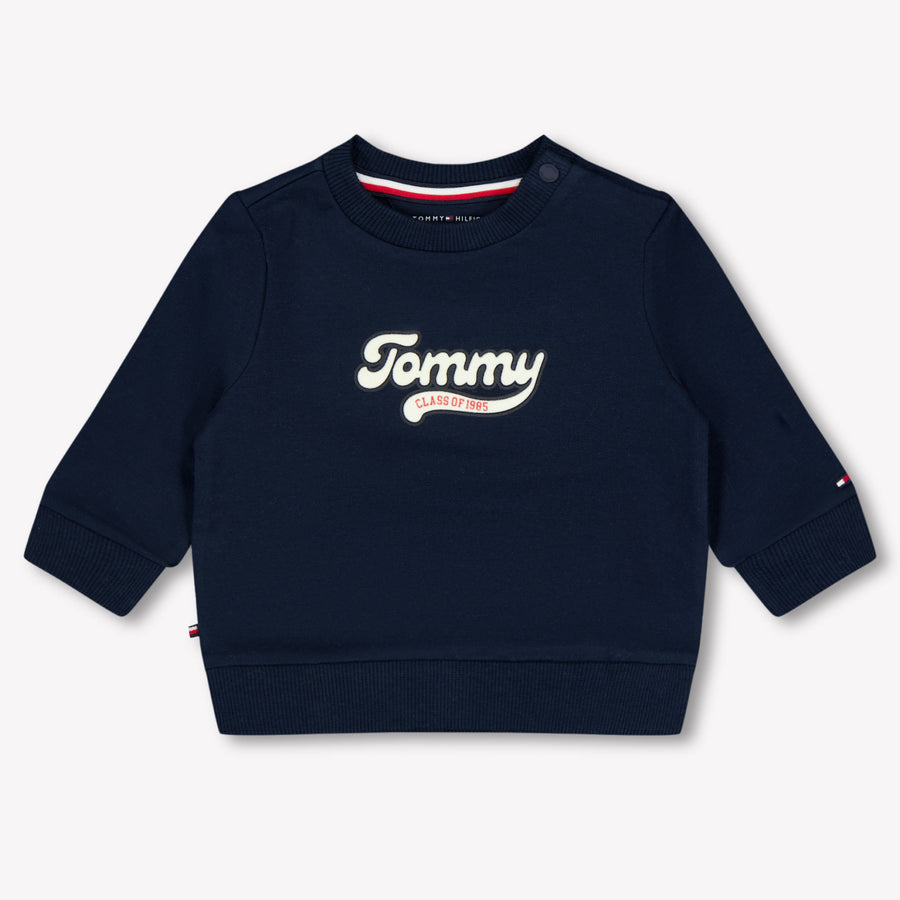 Tommy Hilfiger Bébé Garçons Costume de jogging Navy