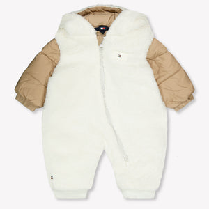 Tommy Hilfiger Bébé Unisexe Costumes de ski dans le blanc