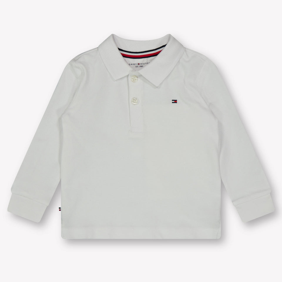 Tommy Hilfiger Baby Jungen Polo Weiß