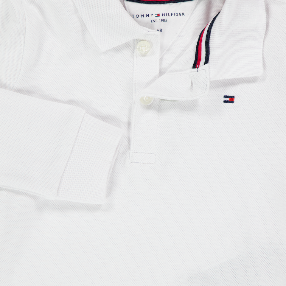 Tommy Hilfiger Baby Jungen Polo Weiß