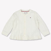 Tommy Hilfiger Bambino Ragazze Maglia Off White