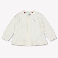 Tommy Hilfiger Bébé Filles Gilet dans le blanc
