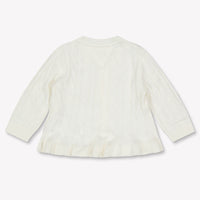 Tommy Hilfiger Bébé Filles Gilet dans le blanc