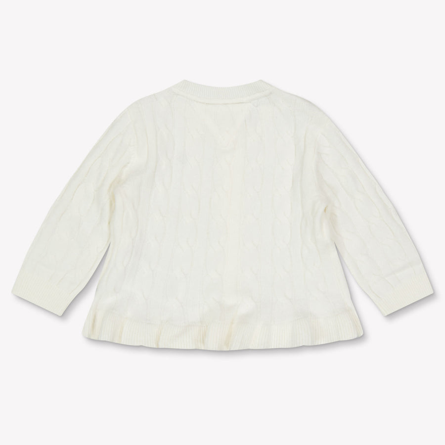 Tommy Hilfiger Bébé Filles Gilet dans le blanc