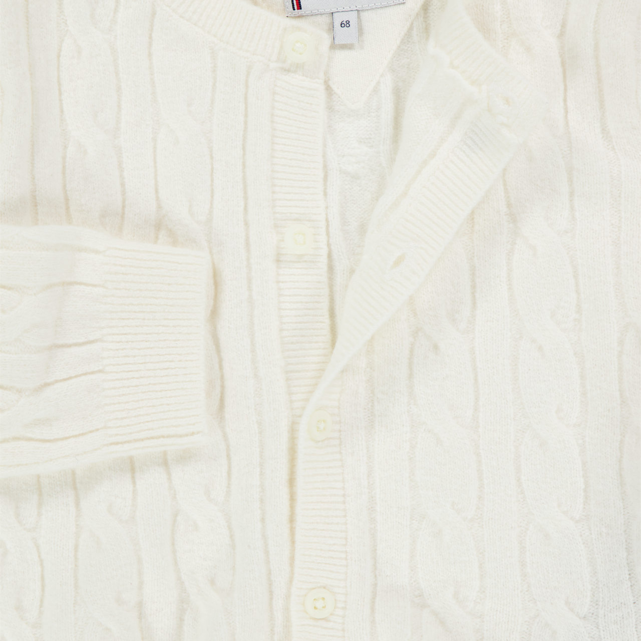 Tommy Hilfiger Bébé Filles Gilet dans le blanc