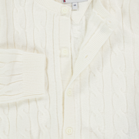 Tommy Hilfiger Bébé Filles Gilet dans le blanc