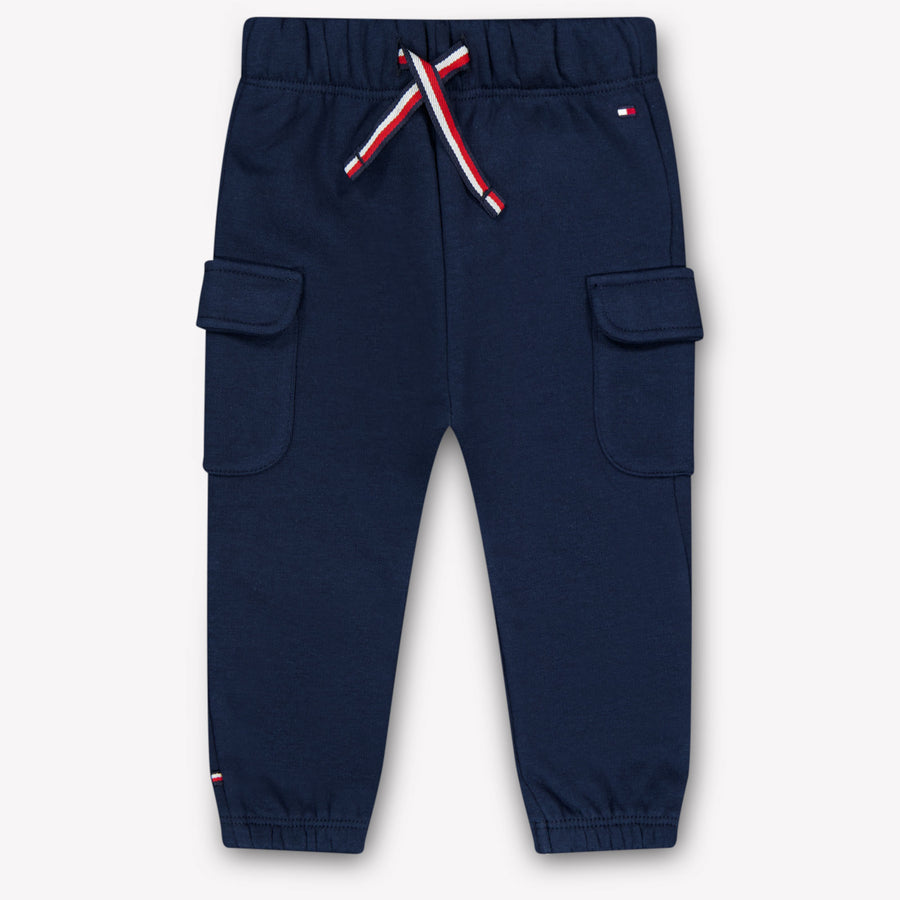Tommy Hilfiger Bambino Ragazzi Pantaloni Navy