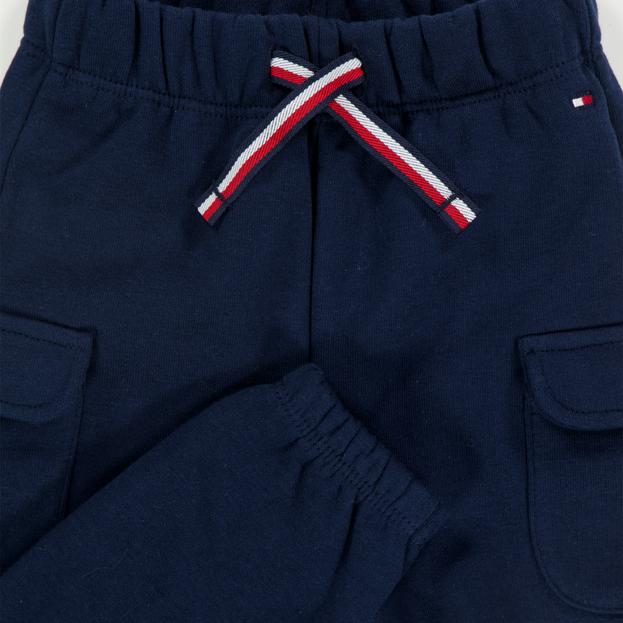 Tommy Hilfiger Bambino Ragazzi Pantaloni Navy