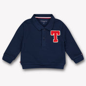 Tommy Hilfiger Baby Jongens Trui In Navy