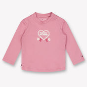 Tommy Hilfiger Bébé Filles T-shirt Rose Foncé