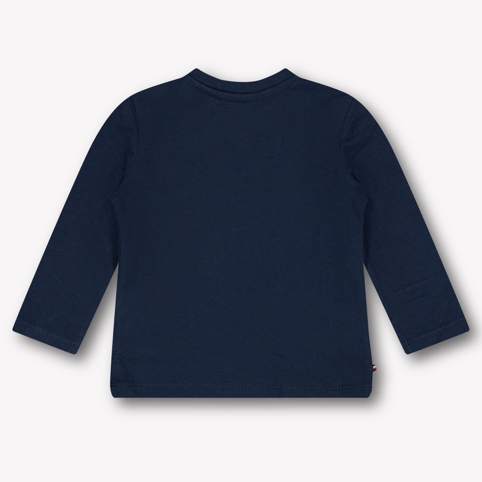 Tommy Hilfiger Bébé Garçons T-shirt Navy