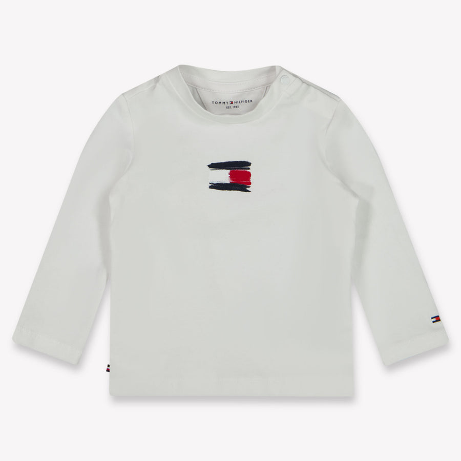 Tommy Hilfiger Bébé Garçons T-shirt Blanc