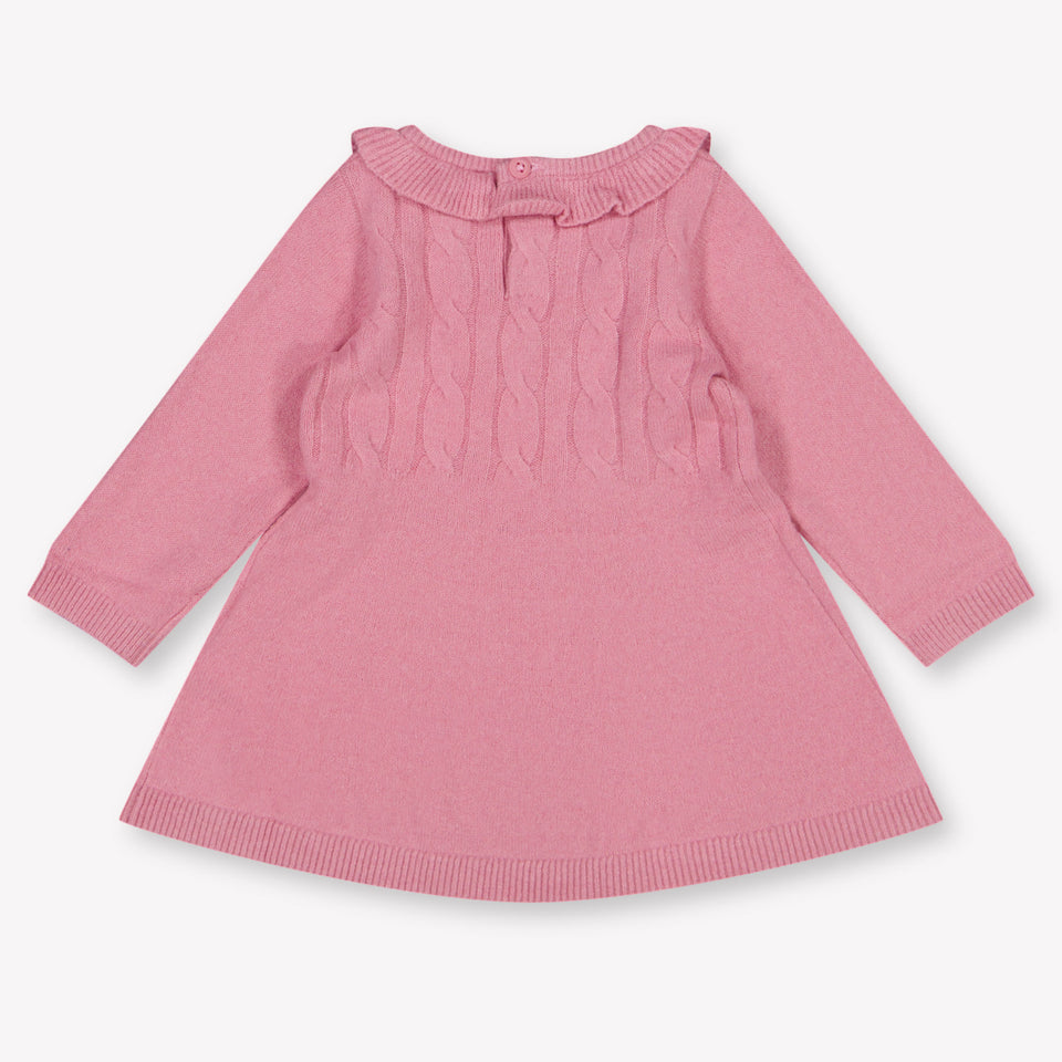 Tommy Hilfiger Bambino Ragazze Vestito Rosa Scuro