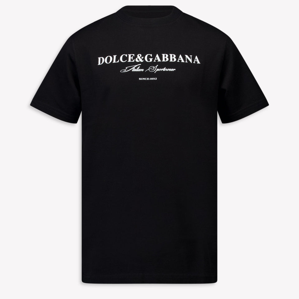 Dolce & Gabbana Enfant Garçons T-shirt Noir