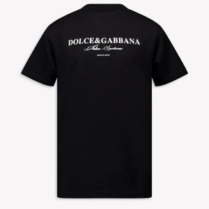 Dolce & Gabbana Niño Chicos Camiseta en Negro