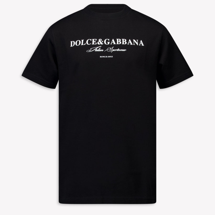 Dolce & Gabbana Niño Chicos Camiseta en Negro